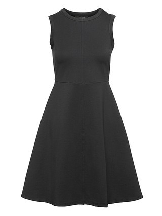 Banana Republic Womens Ponte Fit-And-Flare Dress Black Size S | Banana Republic US