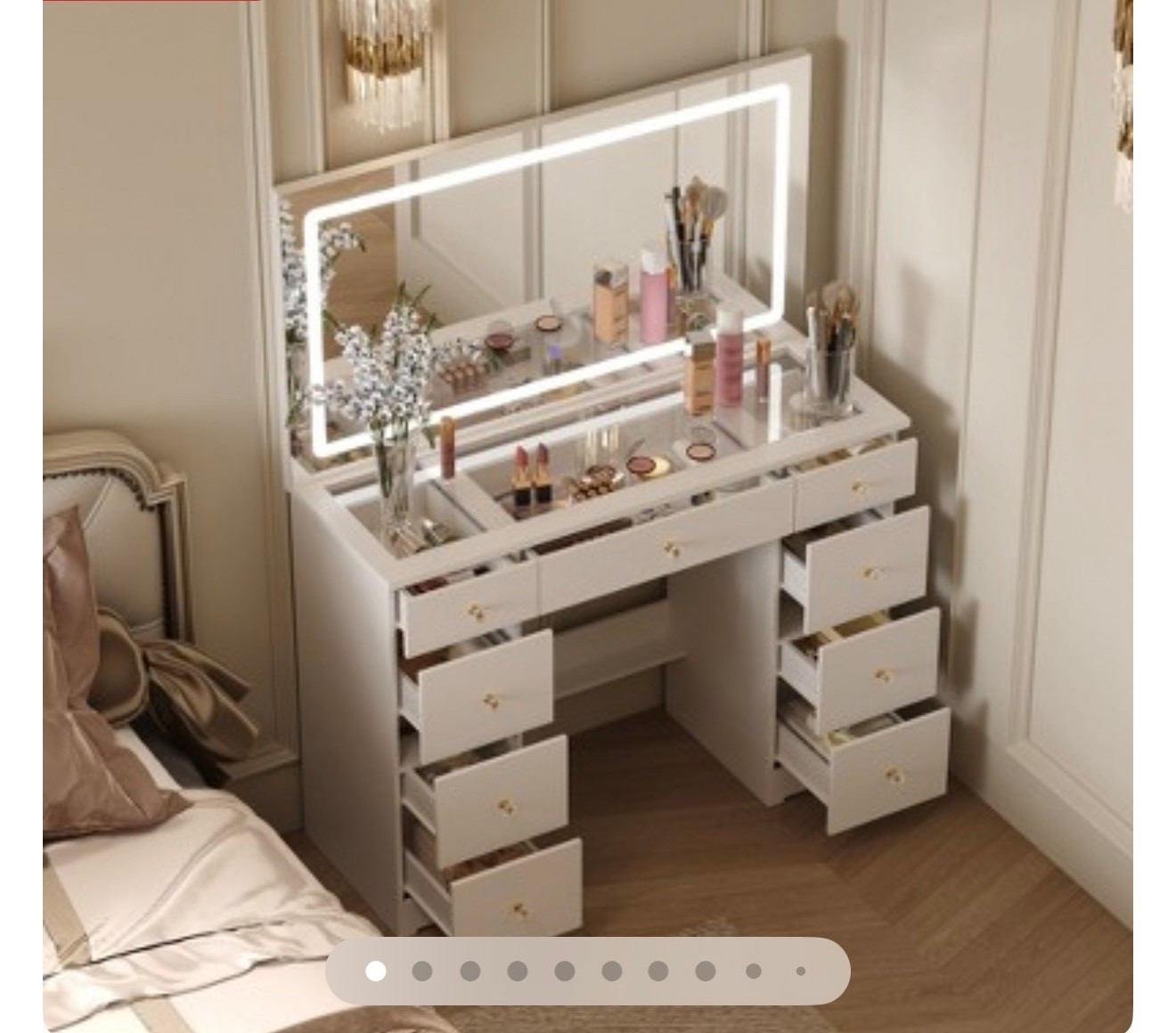 Vanity with lots of storage

#LTKvlog #LTKdayinmylife #LTKBeauty