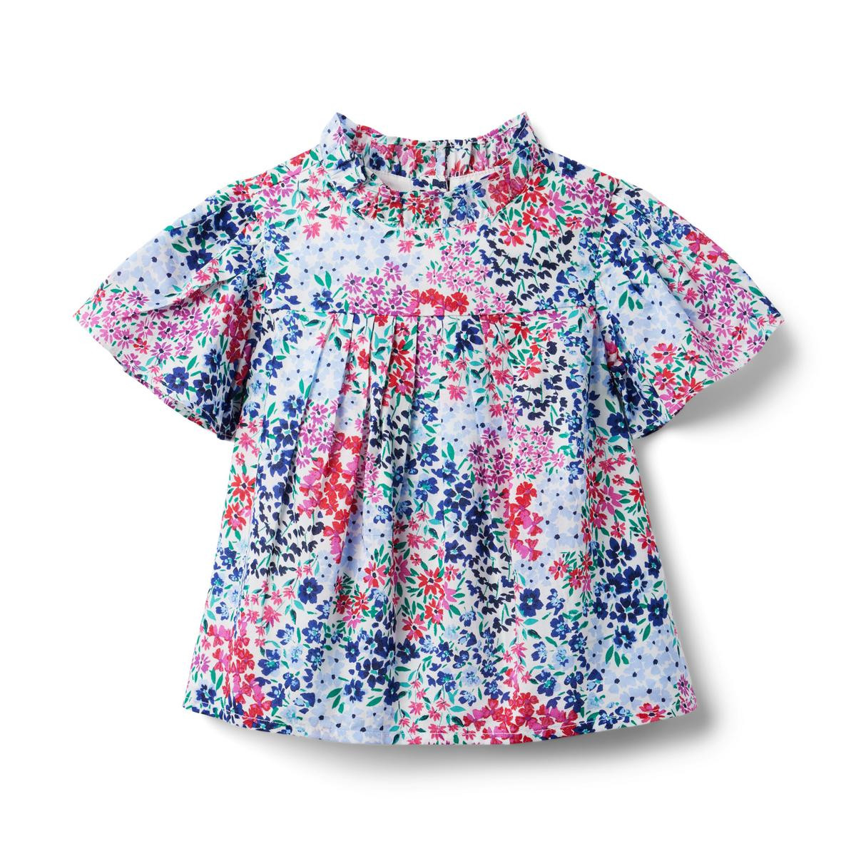 Floral Flutter Sleeve Top | Janie and Jack