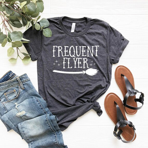 Frequent Flyer Shirt Halloween Shirts Hocus Pocus T-shirts | Etsy | Etsy (US)