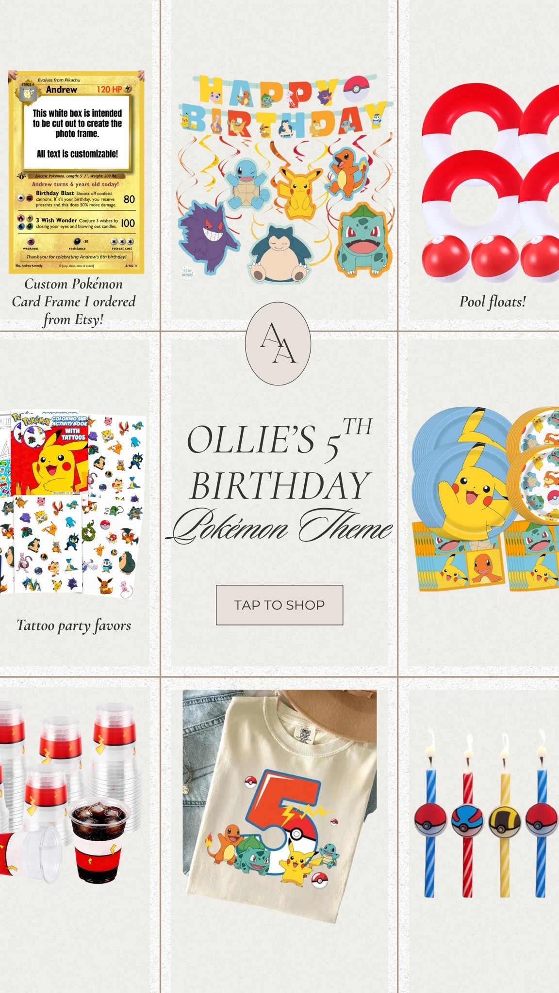Everything I ordered for Ollie’s 5th birthday! He requested Pokémon theme so grabbing some festive decor & essentials!

#LTKKids #LTKmomlife #LTKSeasonal