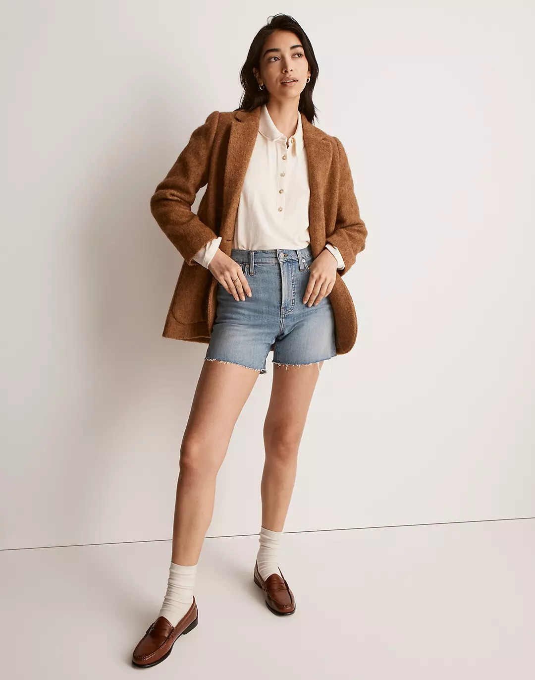 The Perfect Vintage Short in Indigo Wash | Madewell