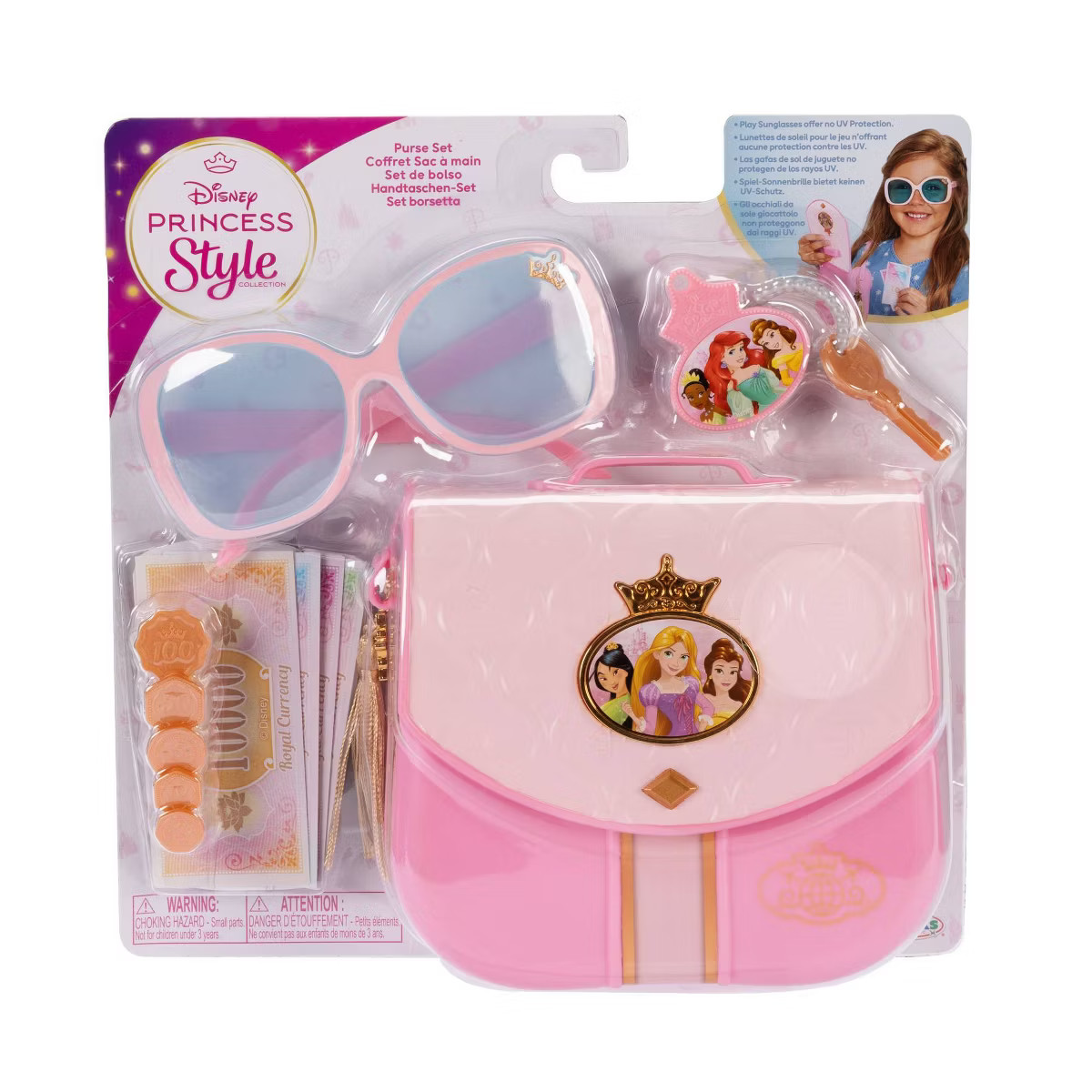 Disney Princess Style Collection World Traveler Purse Set | Target