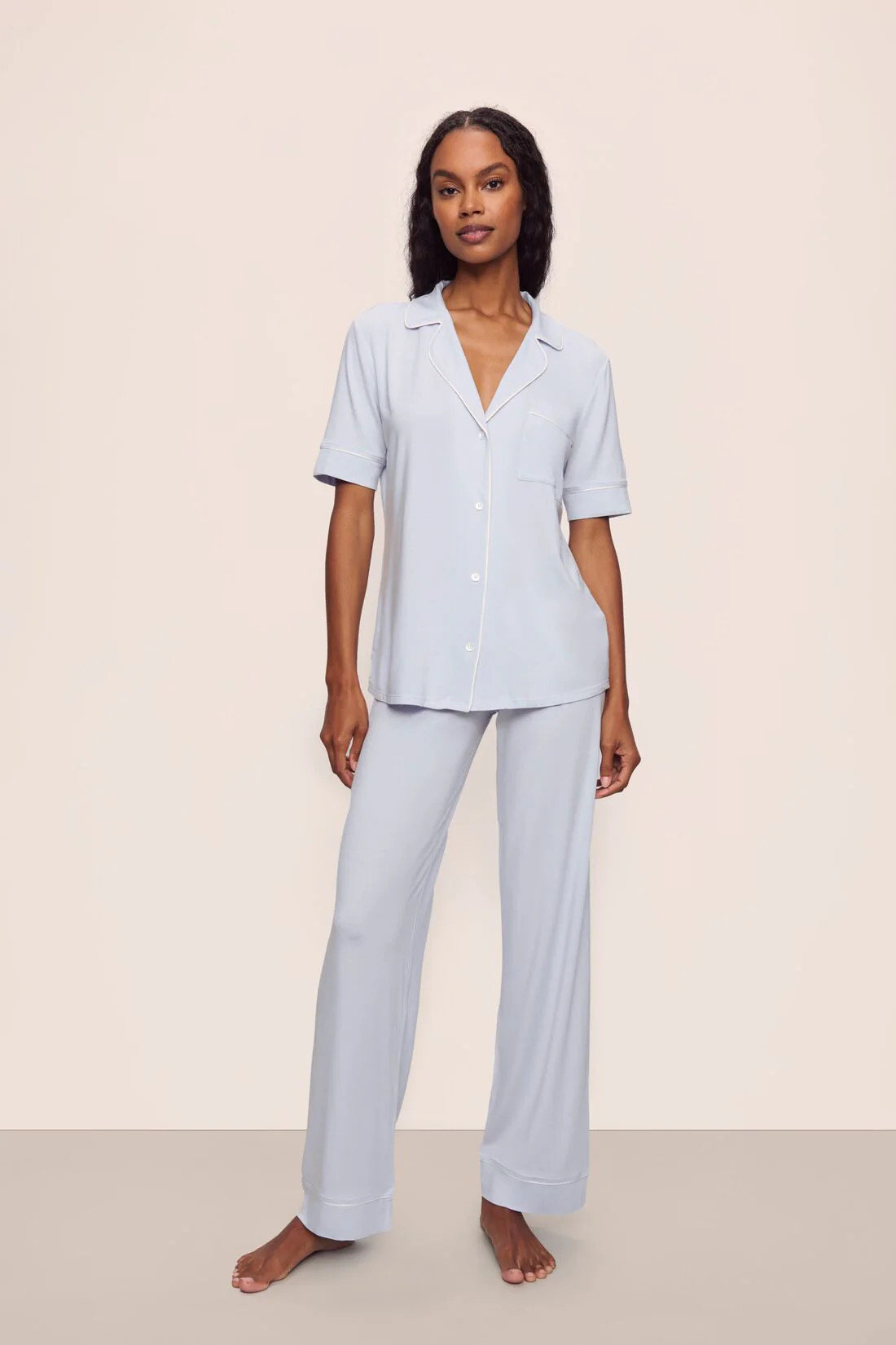 Gisele TENCEL™ Modal Short Sleeve & Pant PJ Set | Eberjey