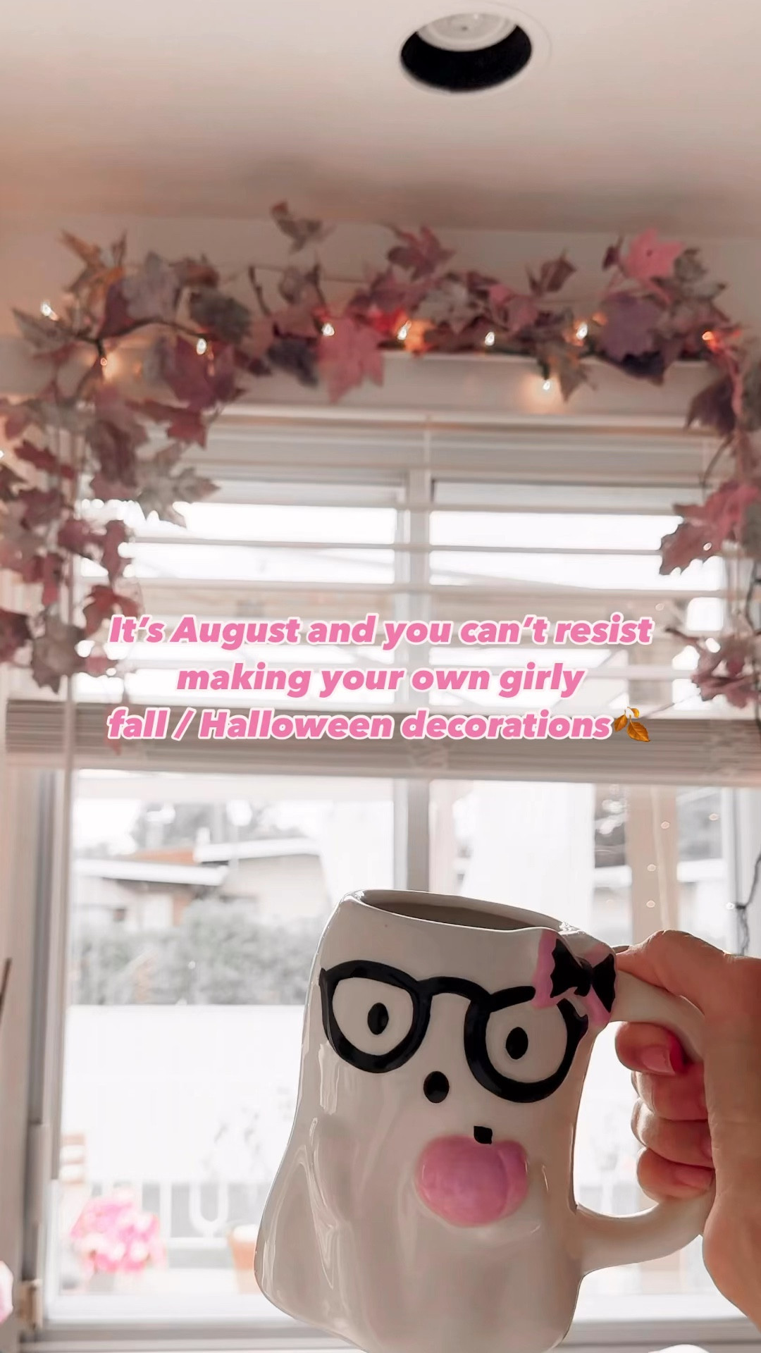 Got my sparkly fall garland from the dollar store , used pink spray paint and metallic spray paint 
Linked similar items 


#LTKSeasonal #LTKFindsUnder50 #LTKHome