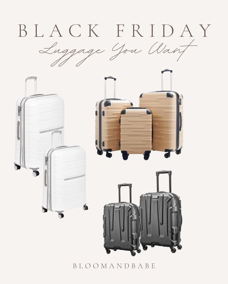 Incredible luggage sale on Amazons Black Friday deals!

#LTKHoliday #LTKtravel #LTKsalealert