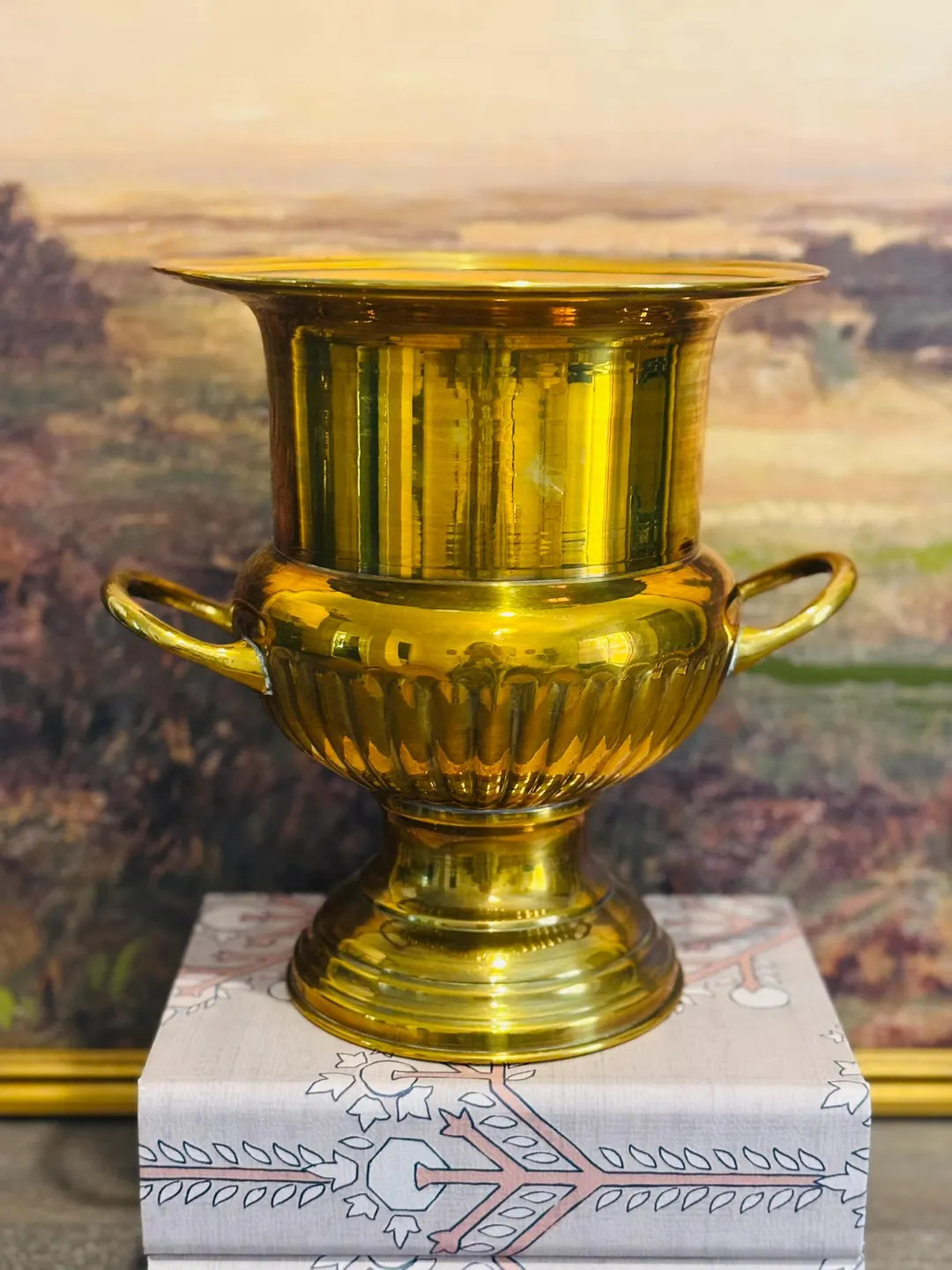 Brass Champagne Bucket | Vintage Brass Vase| Urn Vase - Etsy | Etsy (US)