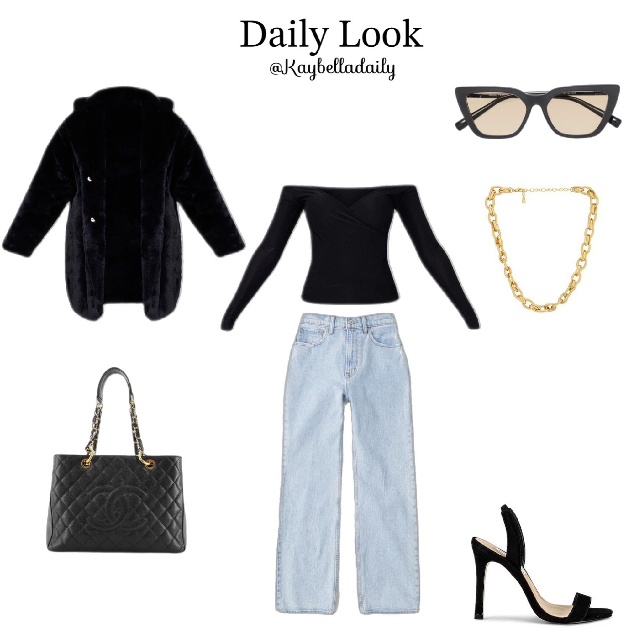 Dinner or Date night look! 

#Dinneroutfit #DateNightOutfit #HolidayLook #PartyLook #Holidayoutfit #PartyOutfit #GirlsNight #FauxFurCoat #Furcoat #Valentine’sDay #ValentinesOutfit #BlackHeels #Heels #BlackPurse #ToteBag #ChanelBag #TintedSunglasses #Jeans #BoyfriendJeans #MomJeans #TrendyOutfit

#LTKfit #LTKFind #LTKitbag