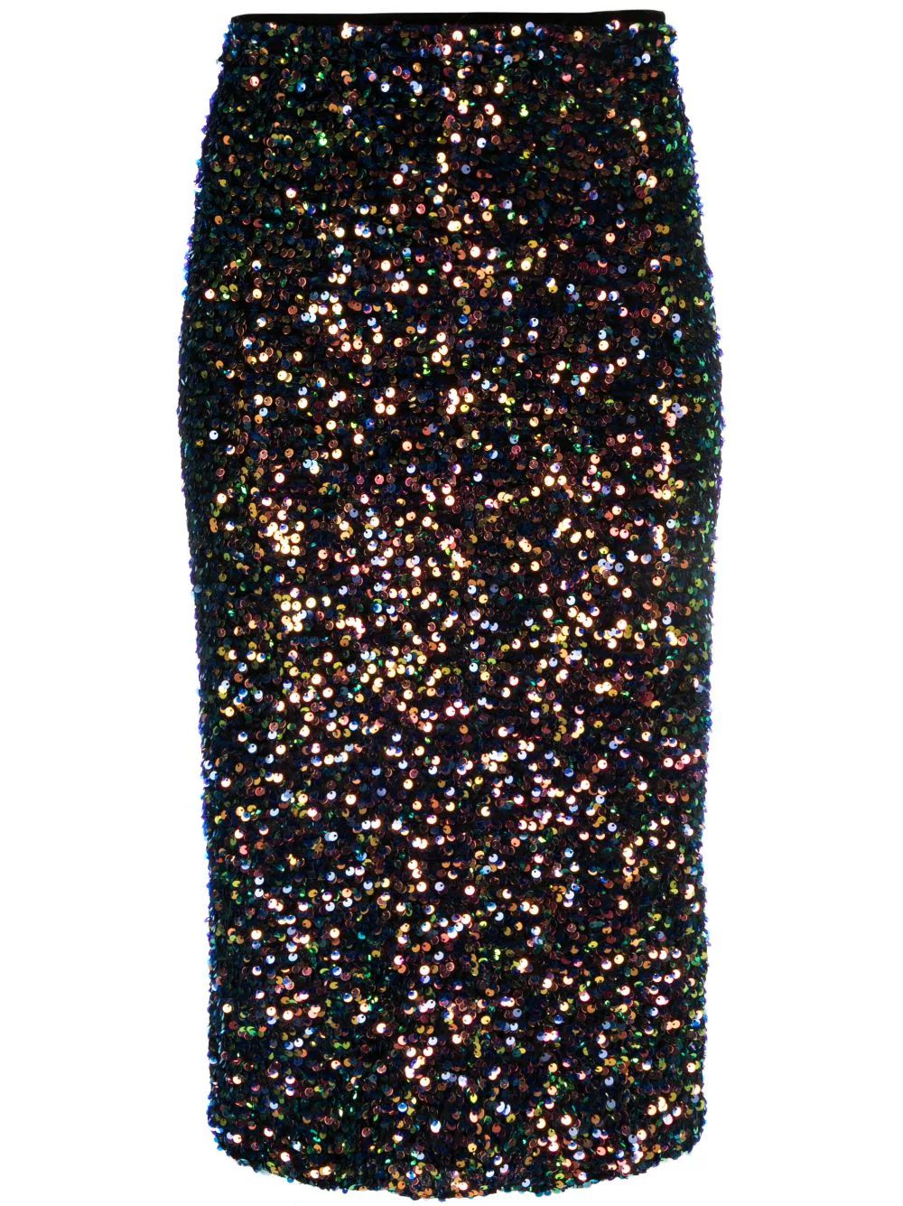 sequin-embellished midi skirt | Farfetch Global