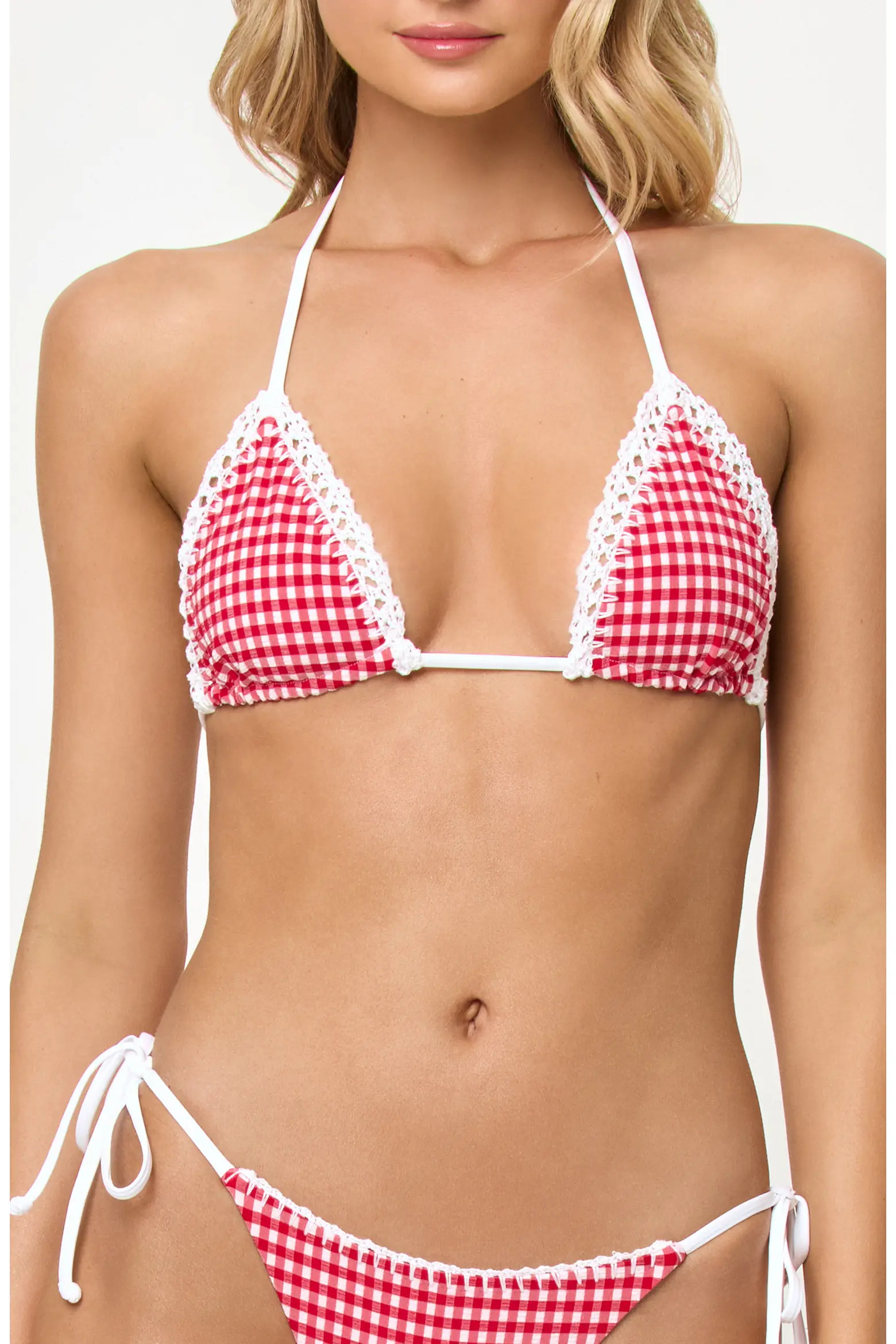 LSPACE Samba Embroidered Trim Bikini Top (Women) | Nordstrom | Nordstrom