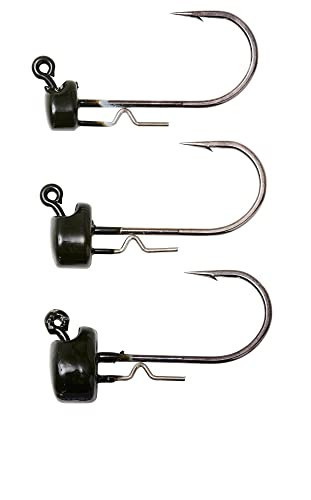 Savage Gear NED Jig Head, Green Pumpkin, 1/8 oz, 1/0 Hook Size, Freshwater High-Finesse Jig Head, Powder Coated for Extreme Durability | Amazon (US)