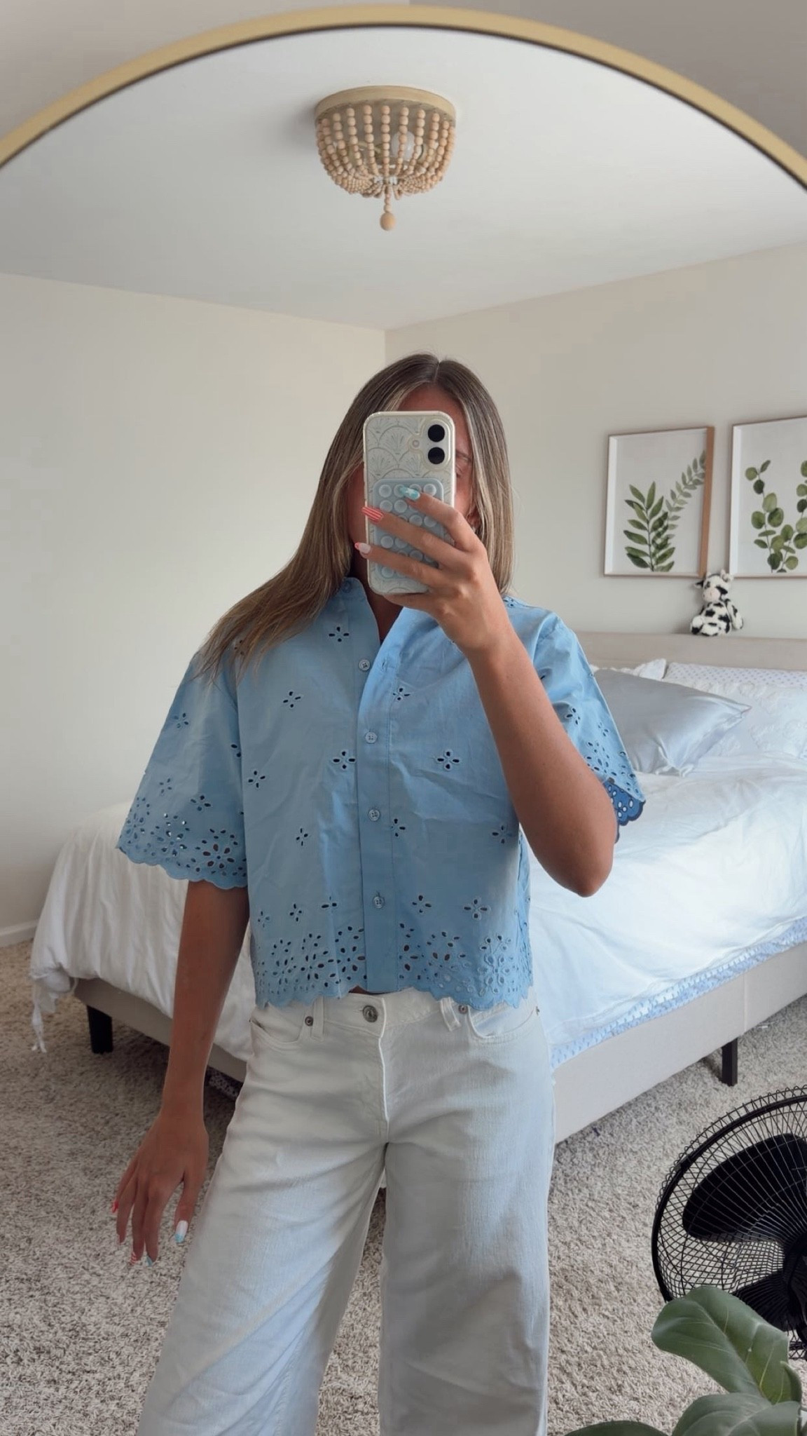 Cutest summer outfit idea with this adorable shirt from Walmart. The eyelid design and blue color make it perfect for school or work. I can't wait to throw this on with a pair of jeans and some sandals. The cutest outfits and clothes lately at Walmart, don't miss it!

#LTKWalmart #walmartfinds #outfitinspo #summerstyle #ltkootd 

 #LTKdayinmylife #LTKootd #LTKU