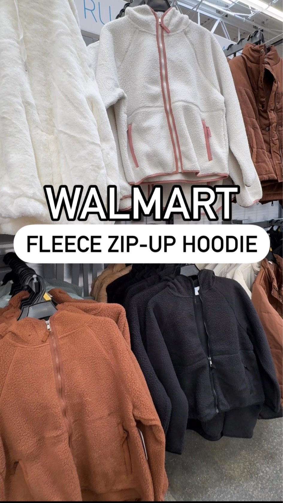 Instagram reel, Walmart outfit, Walmart fashion, Walmart new arrival, time and tru, fleece zip up jacket 

Medium 

#LTKSeasonal #LTKStyleTip #LTKFindsUnder50