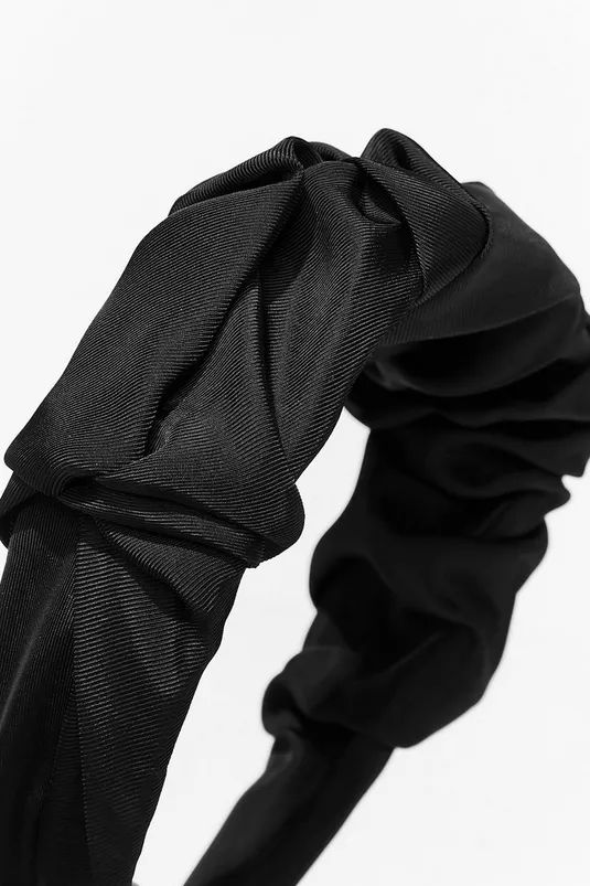 Oversized Ruched Satin Headband | NastyGal (UK, IE)