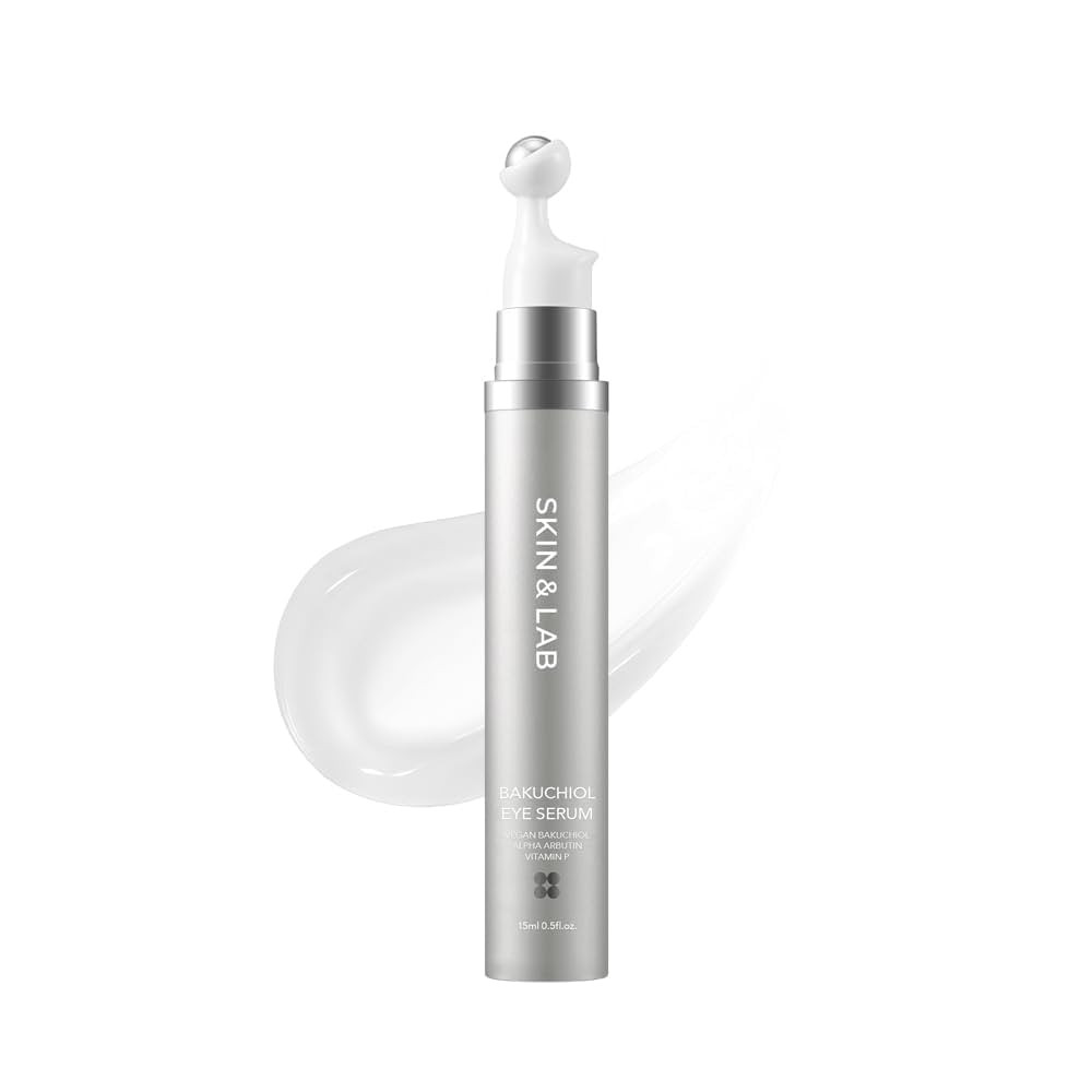 [SKIN&LAB] Bakuchiol Eye Serum with Caffeine, Roll-on Korean Under Eye Serum, Anti-Aging Wrinkle ... | Amazon (US)