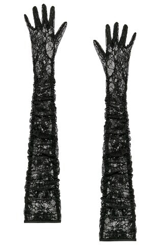 NBD Estrella Gloves in Black from Revolve.com | Revolve Clothing (Global)