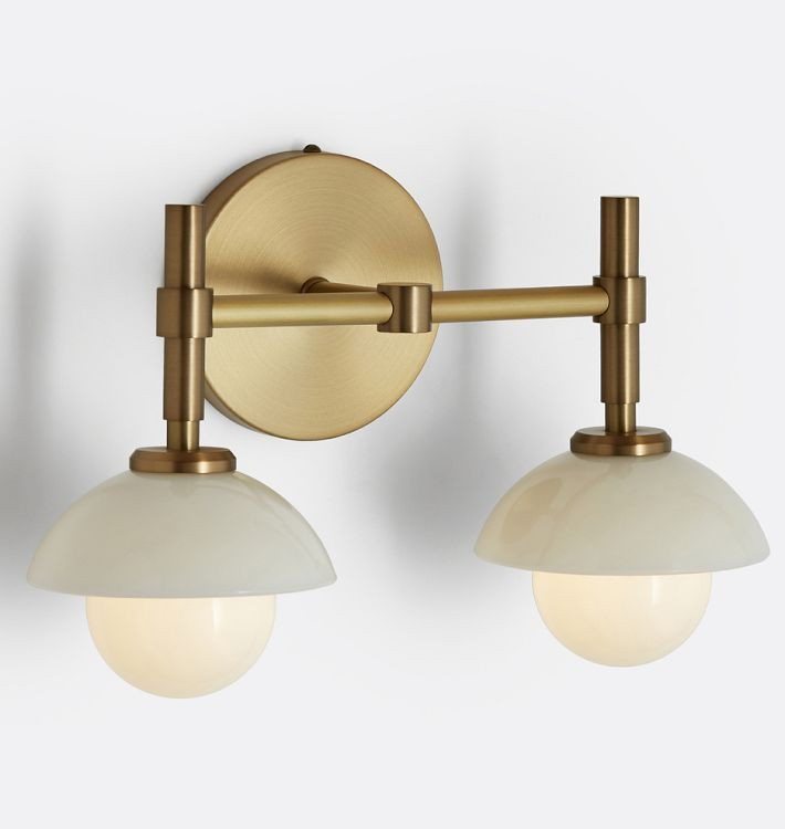Greenwich Double Sconce | Rejuvenation