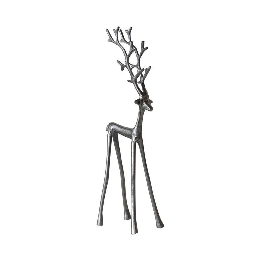 Modern Gunmetal Reindeer (two sizes) Small | Wildfire Hygge Goods