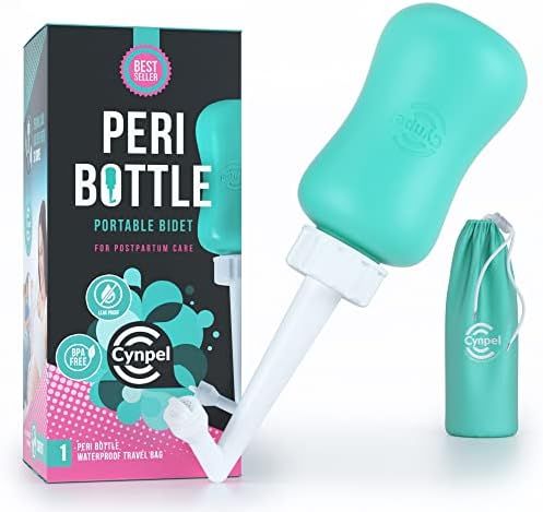 Cynpel Peri Bottle for Postpartum Essentials, Feminine Care | The Original Portable Bidet (Pack o... | Amazon (US)