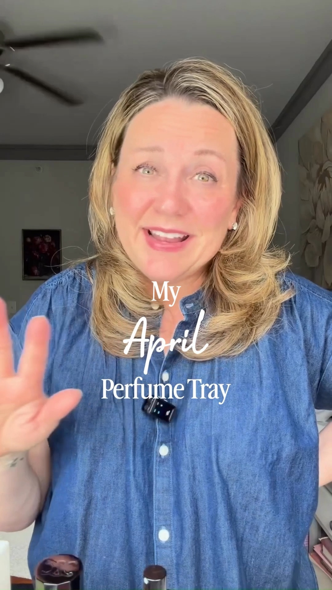 April perfume tray 🌸