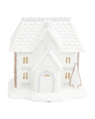 Led Frosted Gingerbread House | TJ Maxx