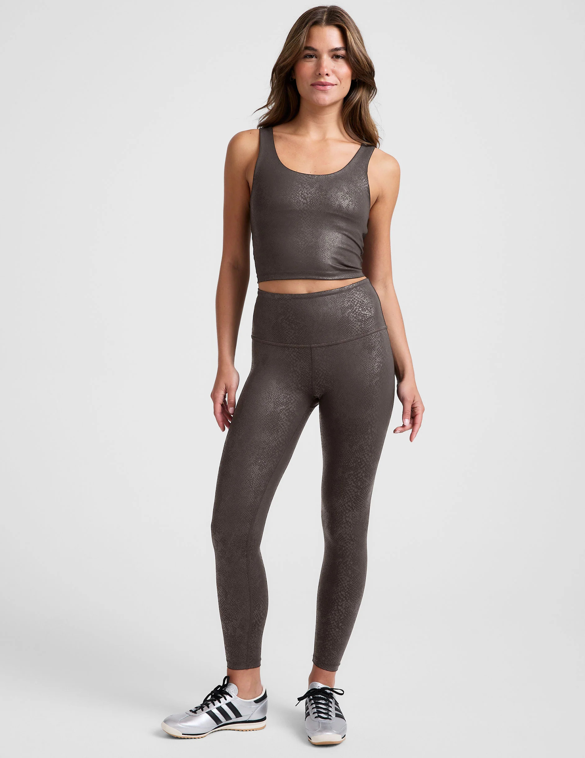 PowerShine High Waisted Midi Legging | Beyond Yoga | Beyond Yoga