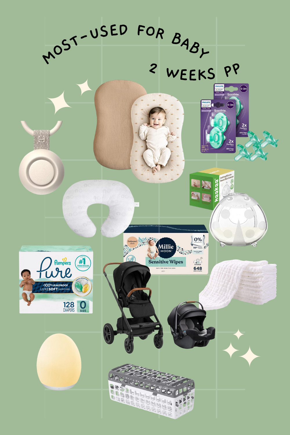 These were my most-used baby products at two weeks postpartum.  

 #LTKFindsUnder100 #LTKBaby #LTKBump
