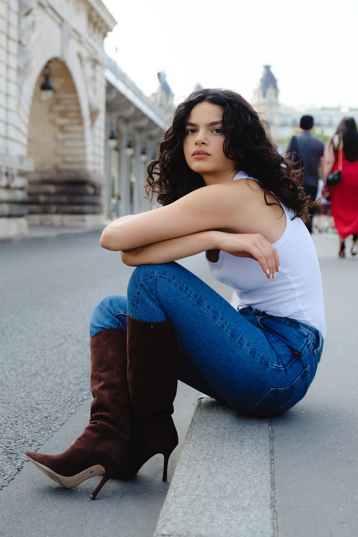 Kate Boot In Brown Suede | Larroude