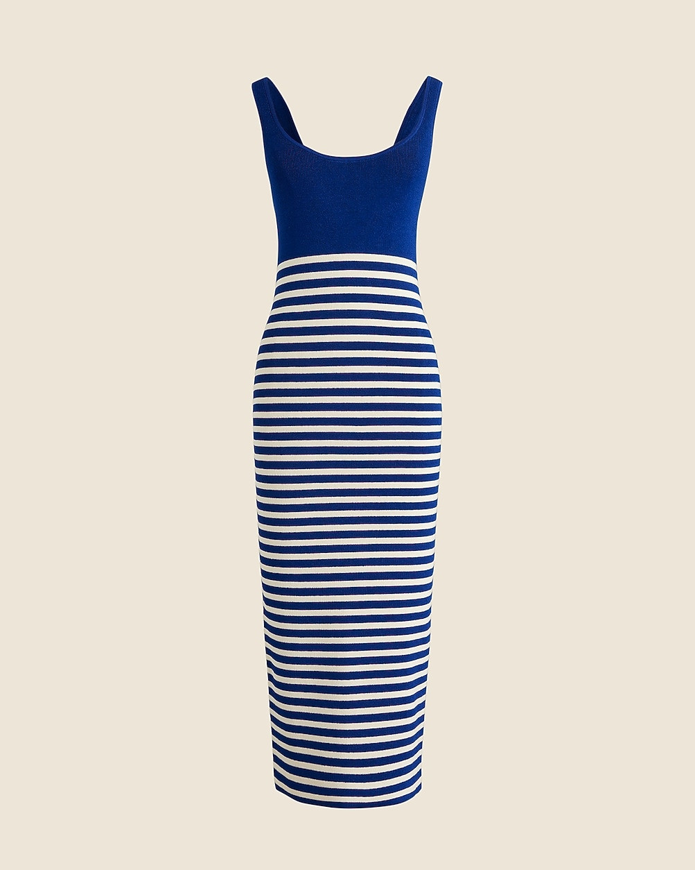 Cyan sweater-dress in stripe | J. Crew US