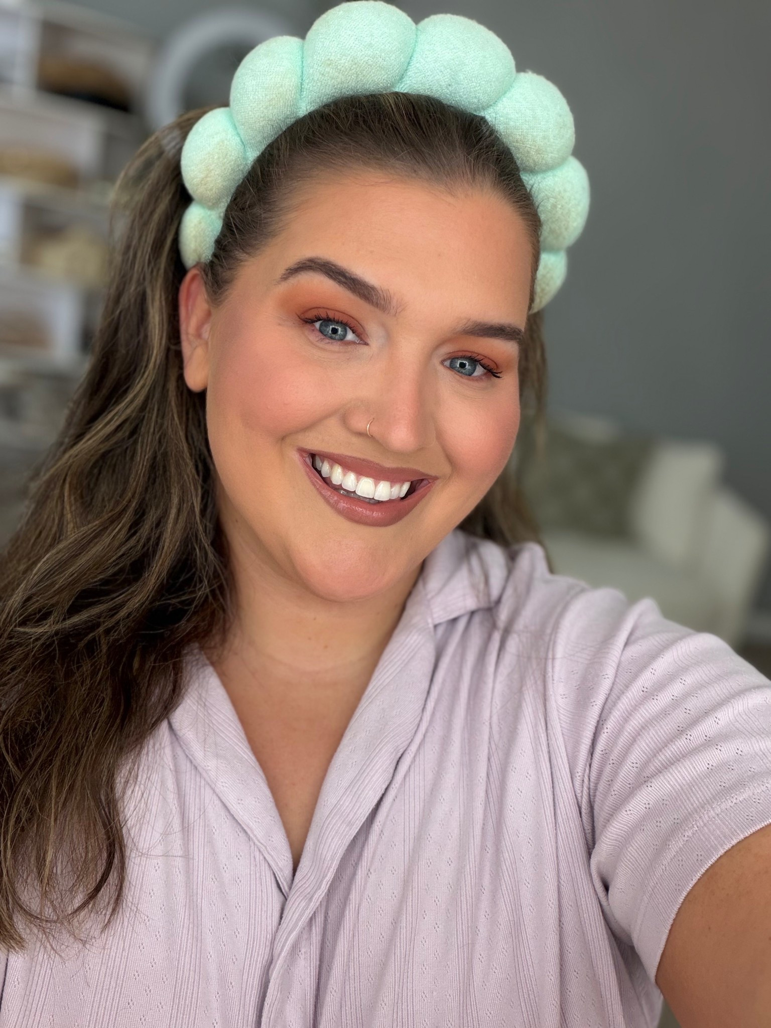 Current updated makeup routine for my everyday look with my glam beauty favorites 👀💄Matched colors to my self tan. Shades for products used 👇🏼
NARS concealer Madeleine, L2.3 - Light with neutral undertones
Haus labs foundation 200 light medium neutral using @bkbeauty 101 brush 
Haus labs concealer 03 fair rosy / 11 light neutral 
@DIBS Beauty contour stick Starlight
DIBS Beauty cool blush cheek tint Cool Girl
Morphe Flickering Sands palette: 
Crease - 06 Haute Horizon 
Lid - 03 Flying Sparks 
Liner - 04 Sol Searcher 
Inner corner - 01 Call Your Bluff 
Physicians Formula Butter Bronzer, Sunkissed
@Tarte  highlight reel cheek palette (mix colors)
Maybelline lip lifter liner, On It
Maybelline lip vinyl, Cheeky 

Eyebrow pencil I use I get from my brow artist it’s the brand Brow Code, Brunette

#LTKgrwm #LTKBeauty #LTKselfcare