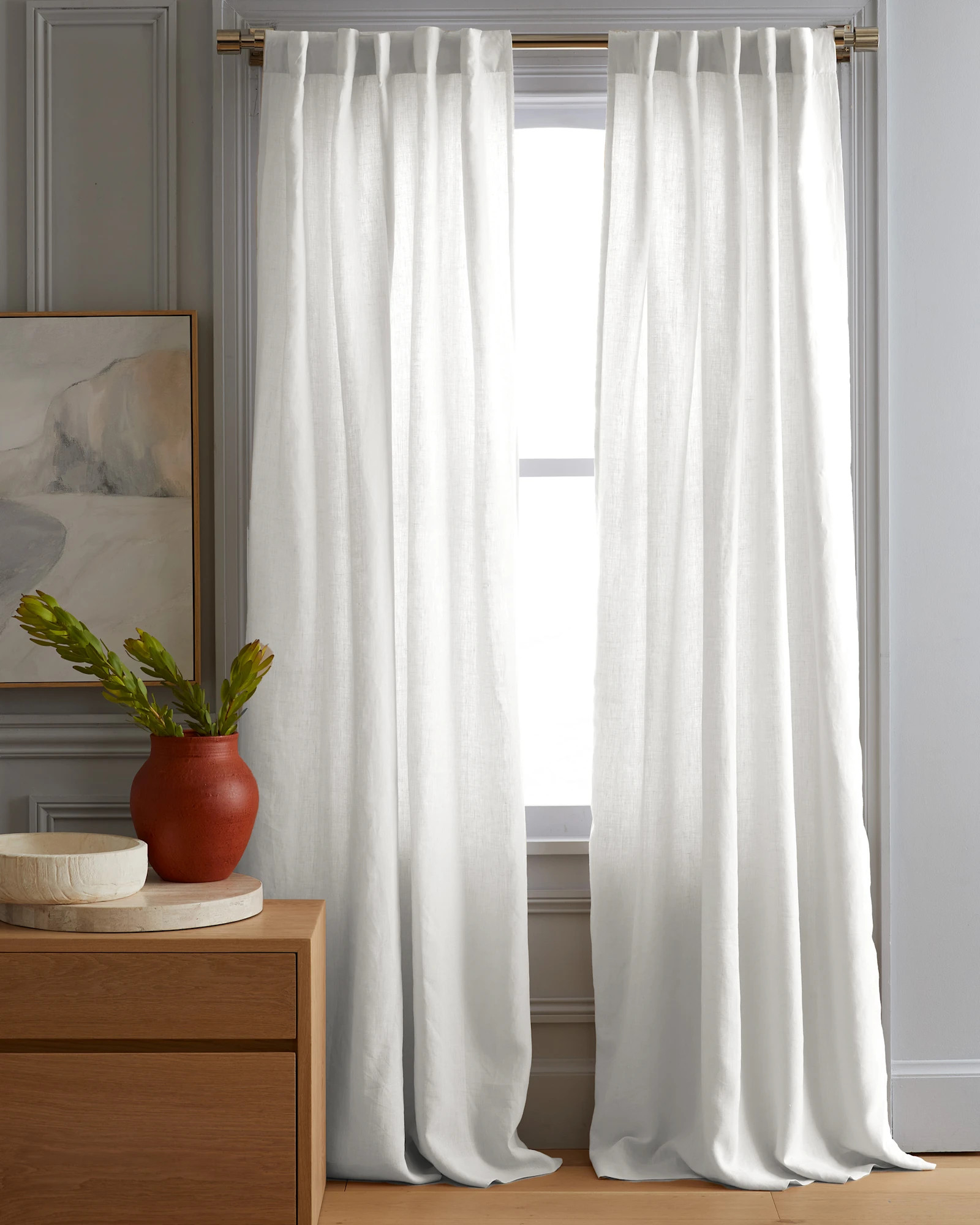 European Linen Curtain | Quince