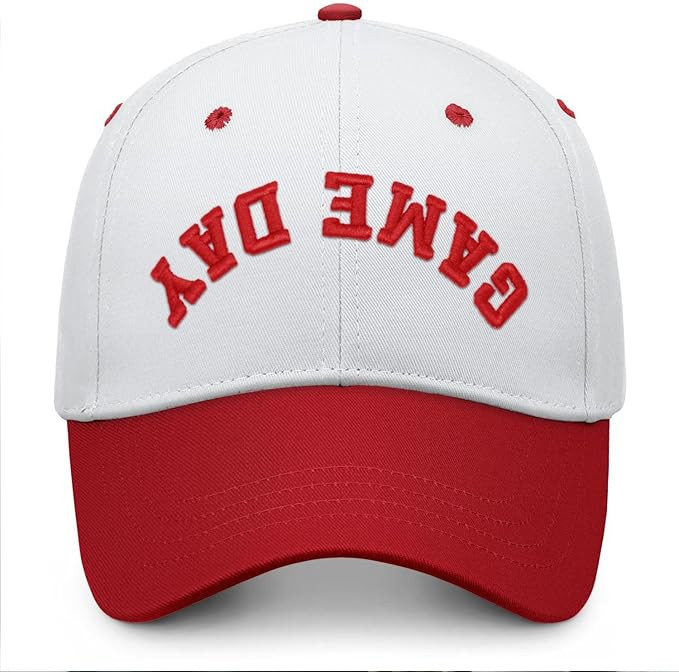 Embroidered Game Day Hat for Men, Women & Sports Mom - Football, Baseball, Basketball, Soccer Spo... | Amazon (US)