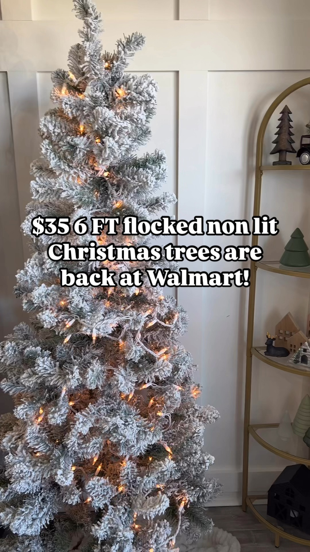 I’ve had these trees from @walmart since 2017. While the price has gone up (& back down) the quality has remained the same! These 6 foot flocked trees come unlit. They are the perfect accent tree for a dining room or office!



Follow me for more seasonal and holiday content! 🎅🏼🎄

#christmas2023 #christmas #cozyvibes #christmascountdown #christmastree #happyholidays #christmasdecor #walmartchristmas #ltkhome #walmartcreator

#LTKSeasonal #LTKHome #LTKVideo