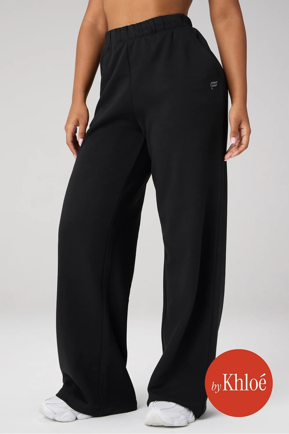 Cozy Fleece Wide Leg Sweatpant Womens Zwart XXS / Lang | 29 Fabletics | Fabletics Europe