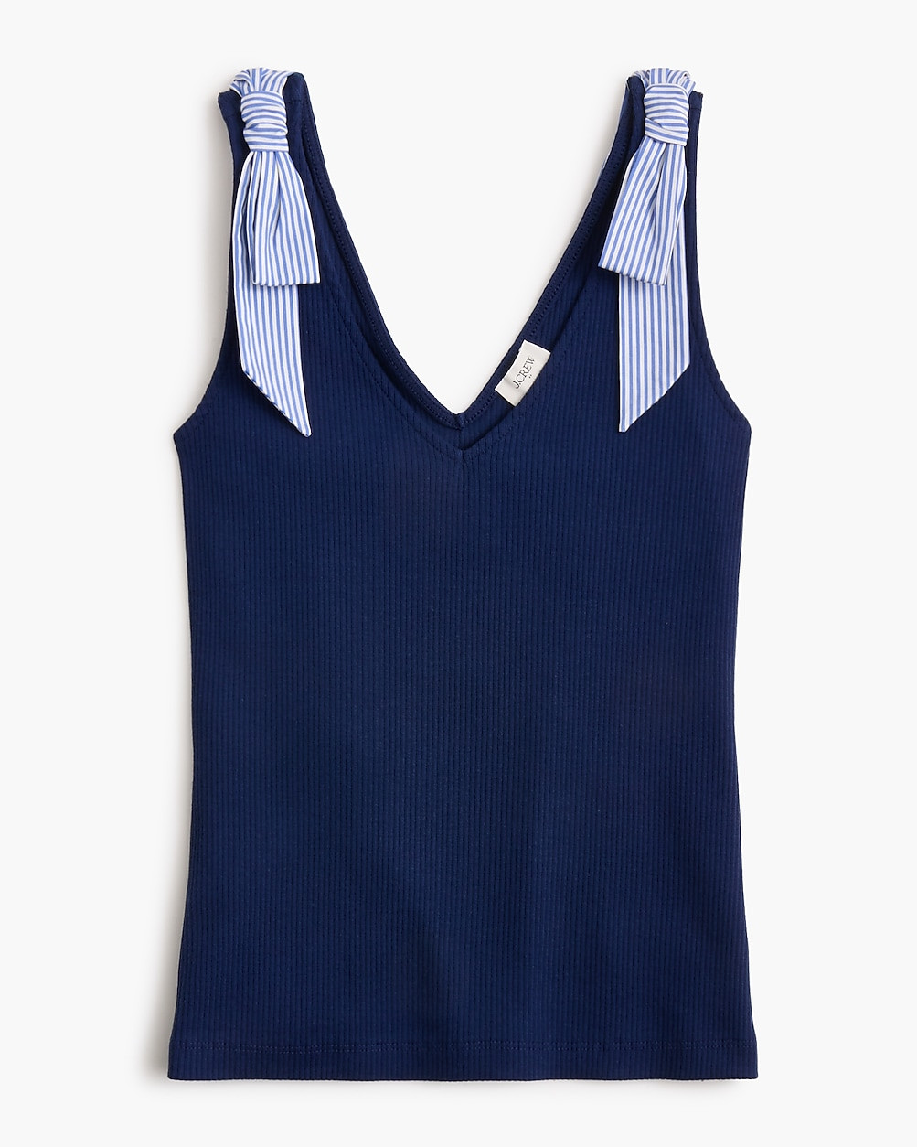 Bow-shoulder tank top | J.Crew Factory