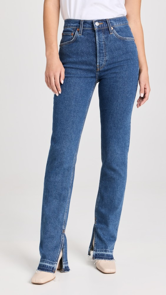 RE/DONE 70s High Rise Skinny Boot Jeans | Shopbop | Shopbop