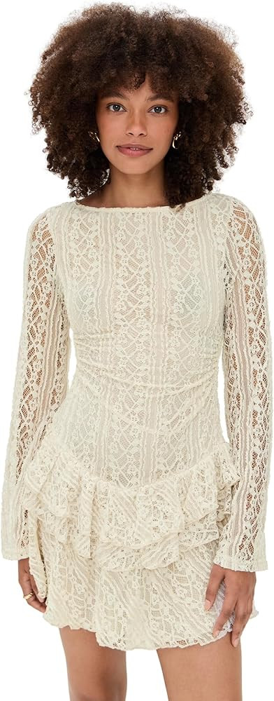 Free People Women's Tabby Lace Mini Dress | Amazon (US)