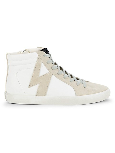 Avon Leather & Suede High-Top Sneakers | Saks Fifth Avenue OFF 5TH