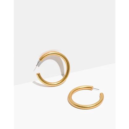 Chunky Oversized Hoop Earrings | Madewell