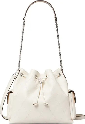 Charlie Quilted Leather Drawstring Shoulder Bag | Nordstrom