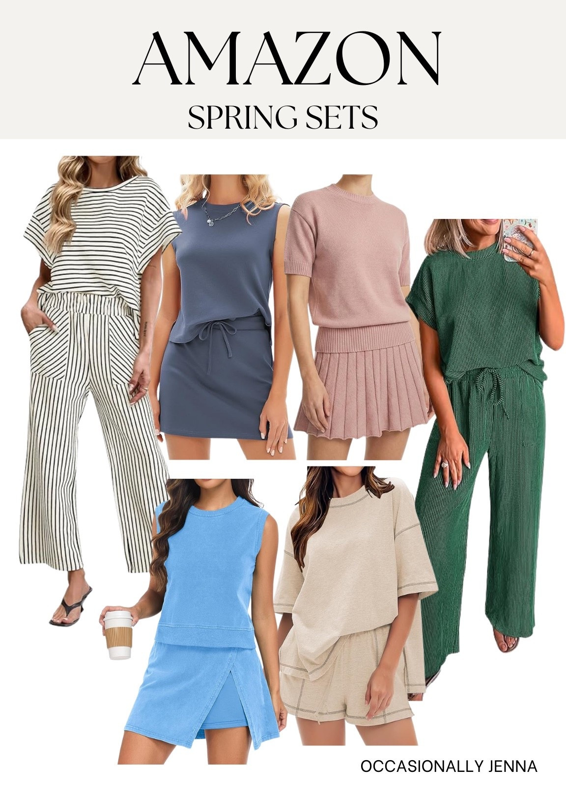 Amazon sets I’m loving for spring! 

#LTKSeasonal #LTKootd #LTKgrwm