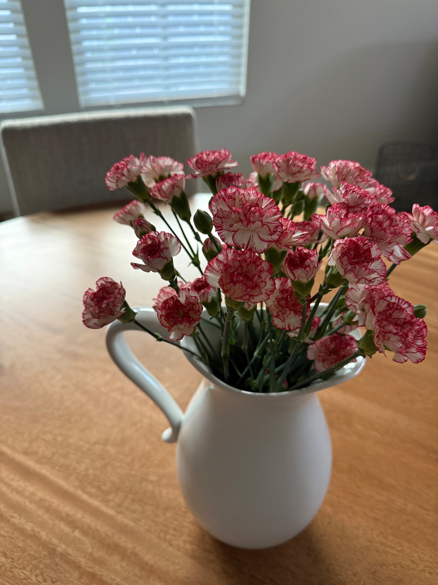 Love this white pitcher for flower arrangements ❤️ I use it as a centerpiece for our round dining table 

#LTKFindsUnder50 #LTKHome #LTKFamily