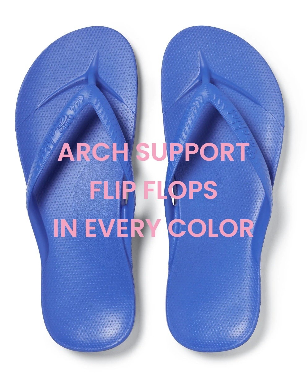 Wearing non stop this summer! I love flip flops these are comfortable and have no break in time. So many fun colors too. True to size!


#flipflop #summershoe #archies #bresheppard #postpartum #momvibe