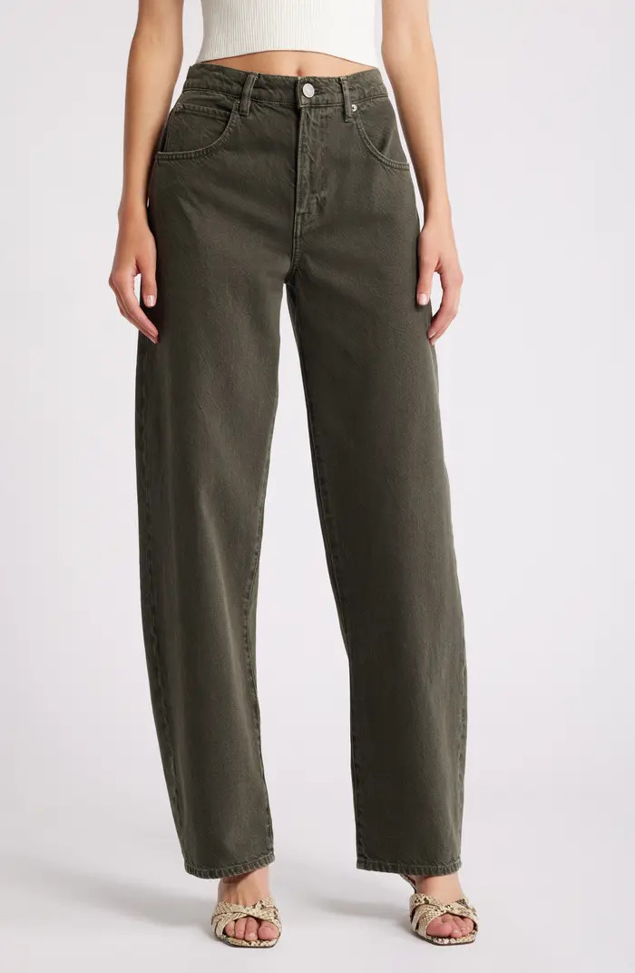 High Waist Barrel Jeans | Nordstrom