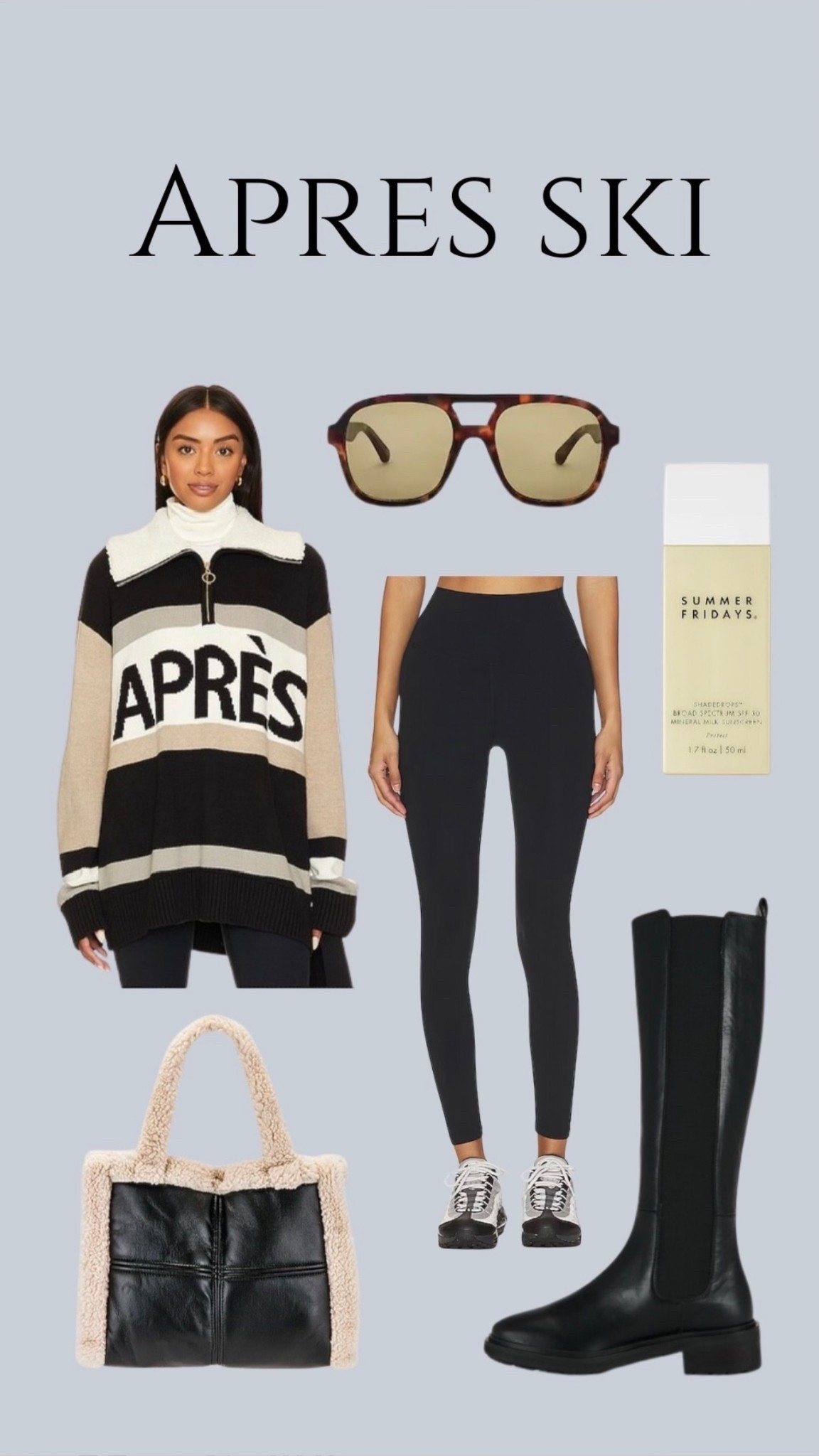 Apres ski look from Revolve 

Ski, trip, Apres ski, travel, winter 

#LTKootd #LTKdayinmylife #LTKTravel

#LTKmomlife #LTKValentine #LTKgrwm