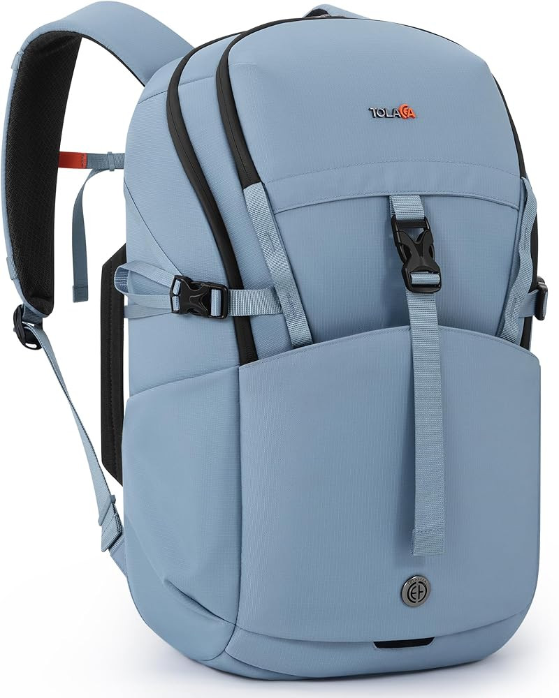 Tolaccea Daypack Backpacks Carry On 30L, Travel Backpack with Waterproof Zippers, Flight Approved... | Amazon (US)