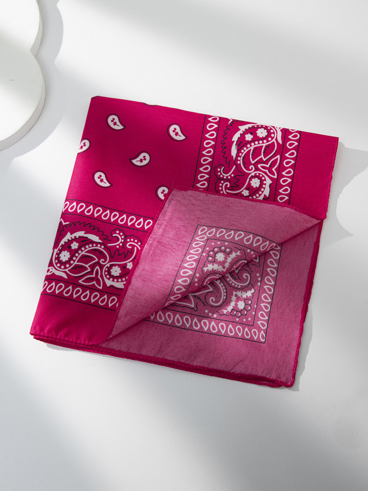 1pc Paisley Print Bandana Fashionable Neckerchief For Outdoor All Seasons Bandana,Hair Band,Head ... | SHEIN