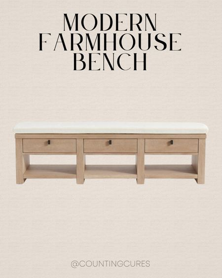 A bench with some extra storage; that's the farmhouse bench by Pottery Barn!
#multifunctionalfurniture #modernhome #neutralaesthetic #minimalistlook

#LTKSeasonal #LTKstyletip #LTKhome