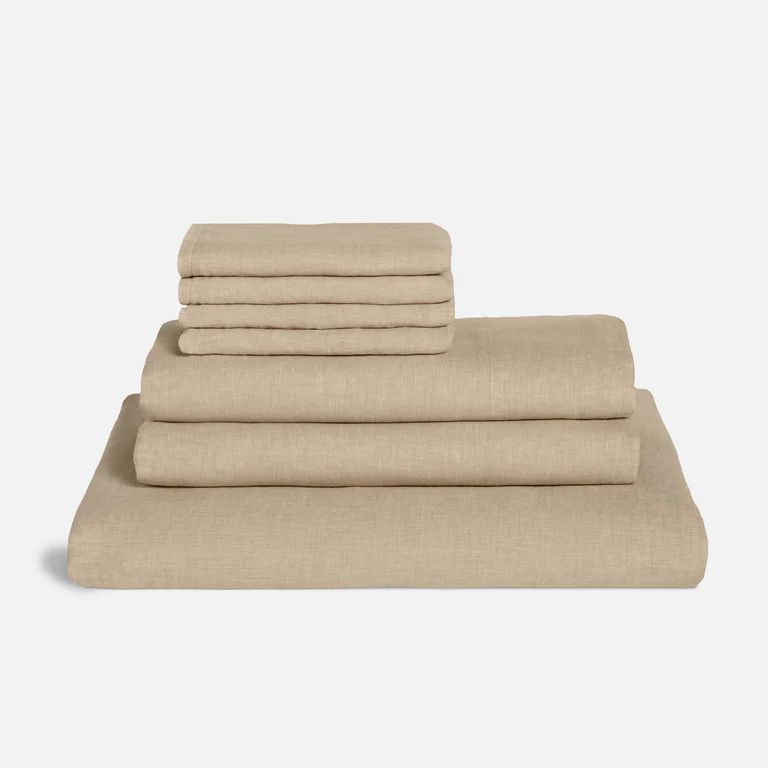 Washed Linen Hardcore Sheet Bundle | Brooklinen