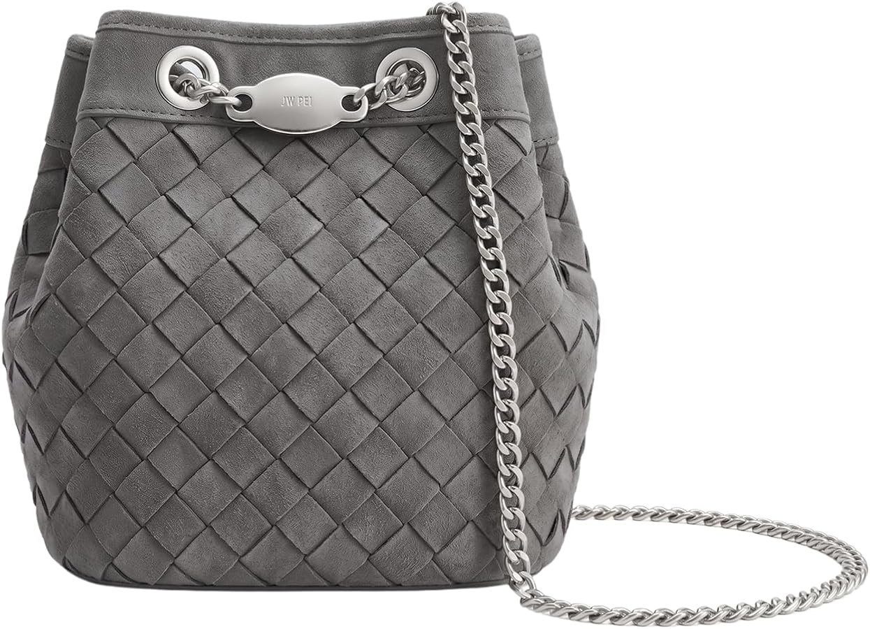 JW PEI Women's Yara Hand-Woven Bucket Bag | Amazon (US)